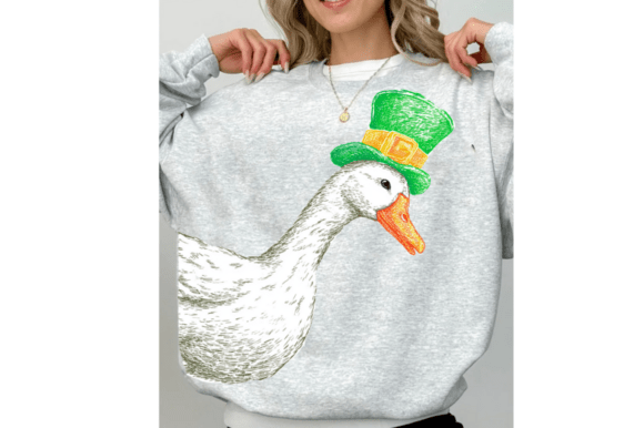 Download Retro St Patricks Day Goose PNG - Premium Resources