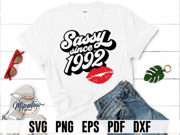 Download Retro Sassy Since 1992 with Lips - 1992 Collection